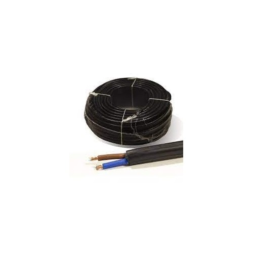CABLE VV-F 500V 2X1MM NEGRO...