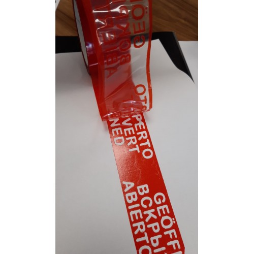 CINTA DE SEGURIDAD ROJA...