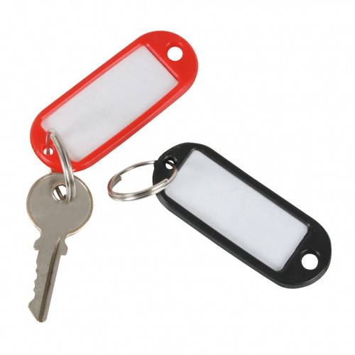 LLAVERO PORTAETIQ. AZUL UNIDAD