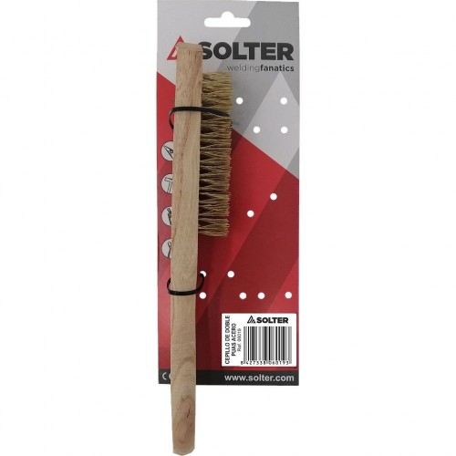 CEPILLO DE DOBLE PUAS ACERO