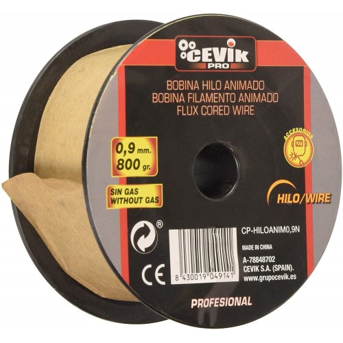 BOBINA HILO ANIMADO 0,9 MM....