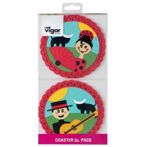 PACK 2U. POSAVASOS DOLLS...