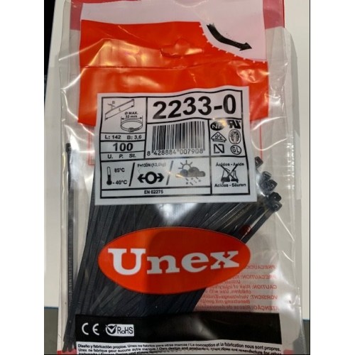 UNEX 2233-0 BOLSA 100...