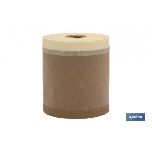 ROLLO CINTA CREPE+PAPEL...
